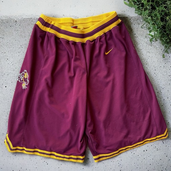 Arizona State James Harden Nike Authentic Pro Cut Basketball Vintage NCAA Shorts - Picture 1 of 12